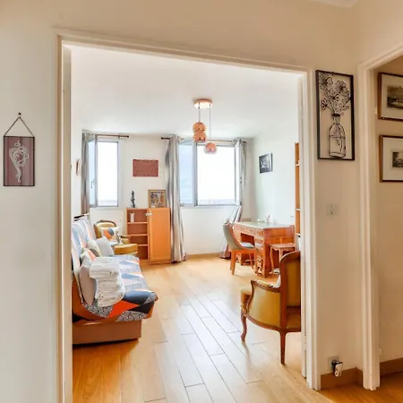 1br Flat View On Eiffel Tower&sacré-coeur Appartamento